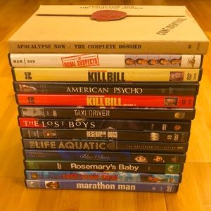 Lot of 13 DVDs Films Movies Cinema Criterion Collection Set Gift Special Edition